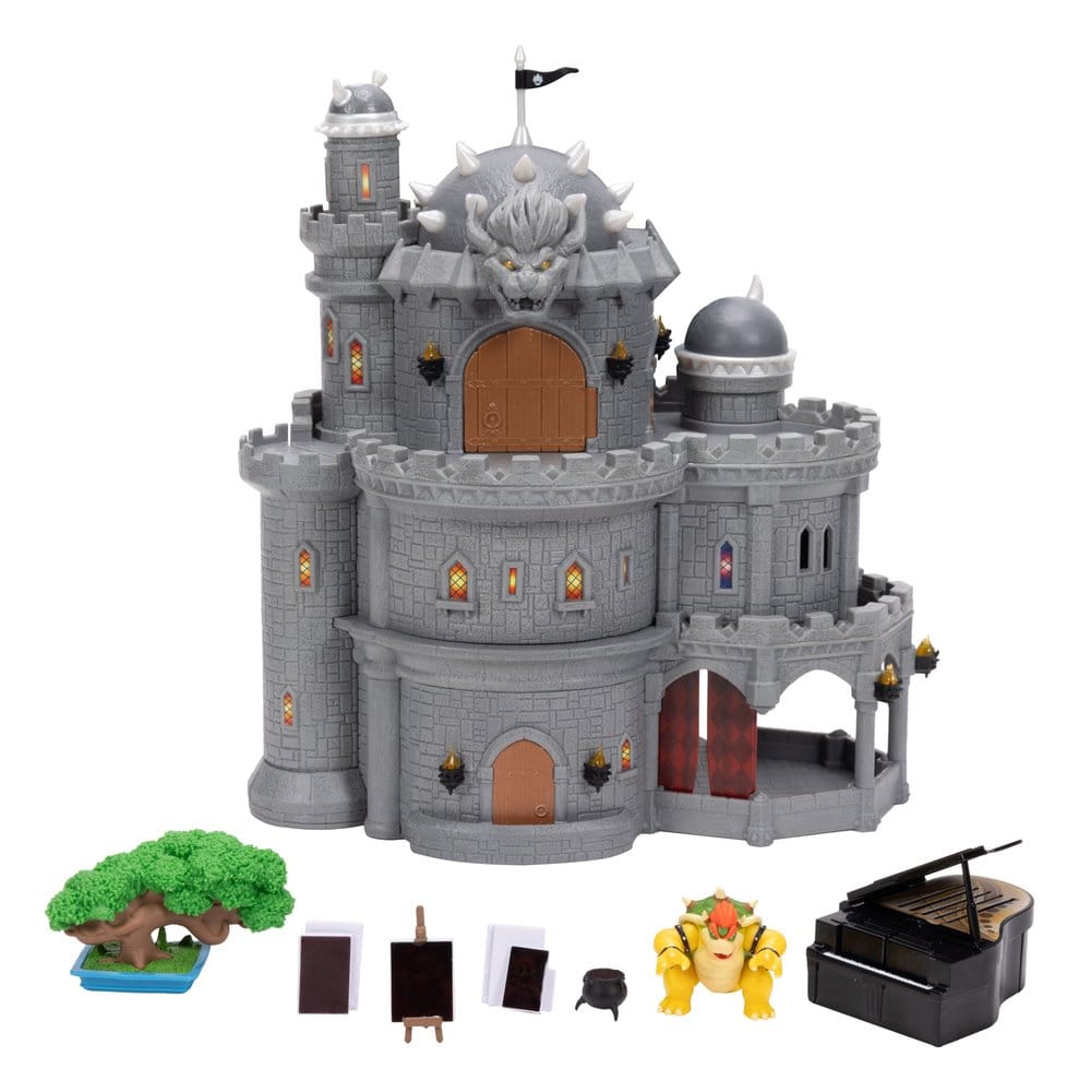 Der Super Mario Galaxy Film Deluxe Spielset mit 1 Minifigur Bowsers Schloss Image 6