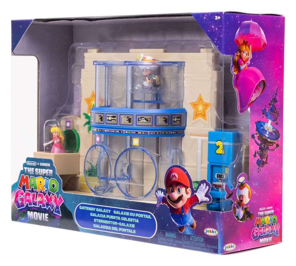 Der Super Mario Galaxy Film Diorama mit 2 Minifiguren Sternentor-Galaxie Image 3