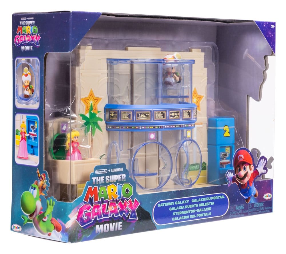 Der Super Mario Galaxy Film Diorama mit 2 Minifiguren Sternentor-Galaxie Image 4