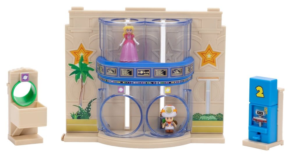 Der Super Mario Galaxy Film Diorama mit 2 Minifiguren Sternentor-Galaxie Image 8