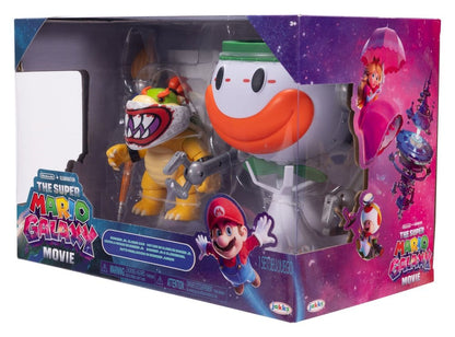 Der Super Mario Galaxy Film Actionfigur Bowser Jr. with Clown Car 13 cm Image 7
