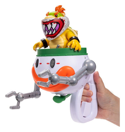 Der Super Mario Galaxy Film Actionfigur Bowser Jr. with Clown Car 13 cm Image 9