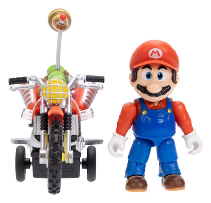 Der Super Mario Galaxy Film Actionfigur mit Rückziehmotorrad Mario 6 cm Image 3