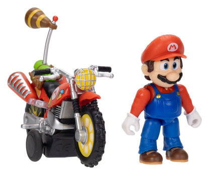 Der Super Mario Galaxy Film Actionfigur mit Rückziehmotorrad Mario 6 cm Image 8