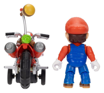 Der Super Mario Galaxy Film Actionfigur mit Rückziehmotorrad Mario 6 cm Image 10