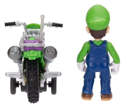 Der Super Mario Galaxy Film Actionfigur mit Rückziehmotorrad Luigi 6 cm Image 9