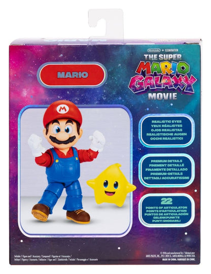 Der Super Mario Galaxy Film Actionfigur Mario 13 cm Image 5