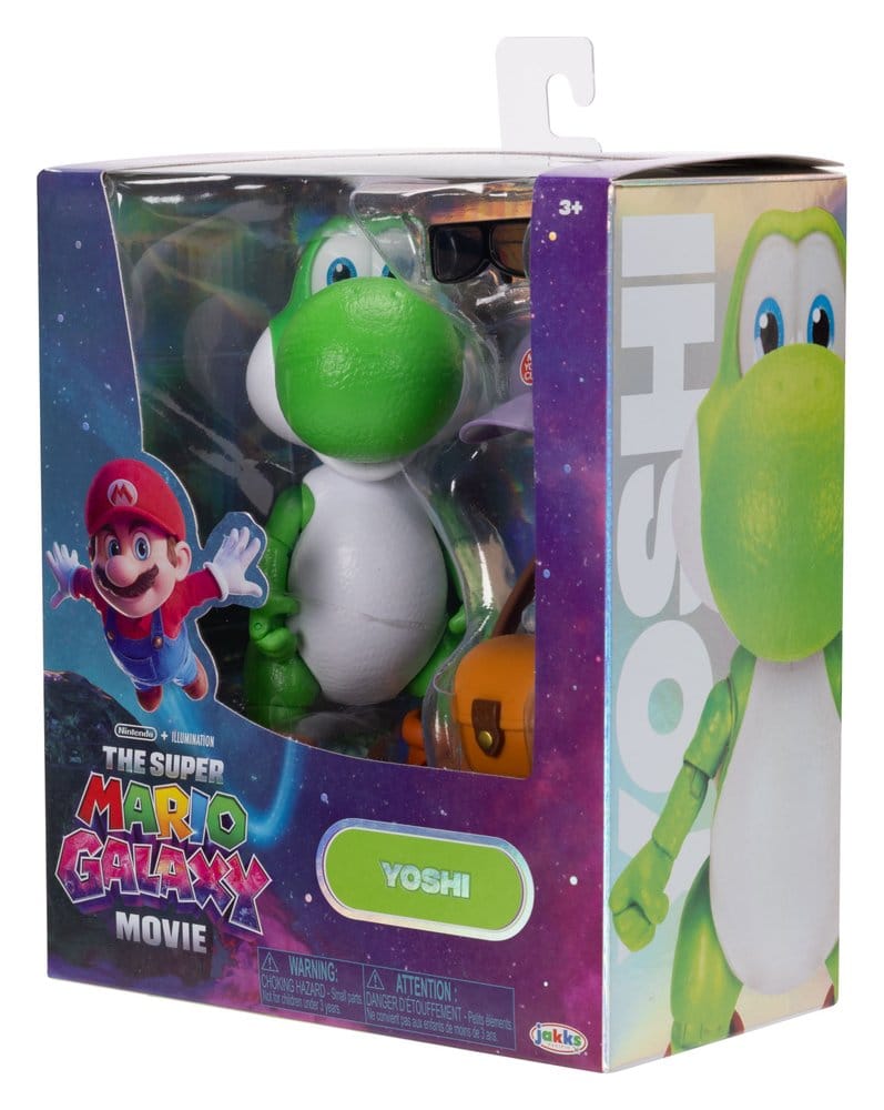 Der Super Mario Galaxy Film Actionfigur Yoshi 13 cm Image 3