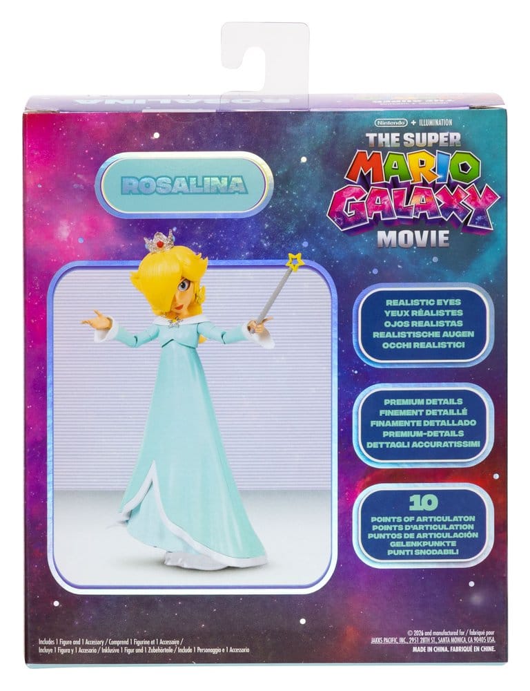 Der Super Mario Galaxy Film Actionfigur Rosalina 13 cm Image 7