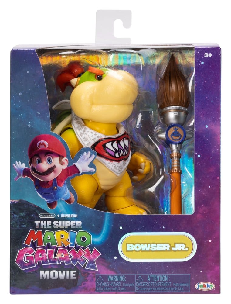 Der Super Mario Galaxy Film Actionfigur Bowser Jr. 13 cm Image 4