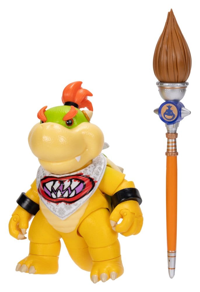 Der Super Mario Galaxy Film Actionfigur Bowser Jr. 13 cm Image 9