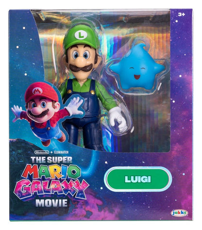 Der Super Mario Galaxy Film Actionfigur Luigi 13 cm Image 2