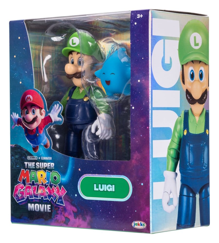 Der Super Mario Galaxy Film Actionfigur Luigi 13 cm Image 4