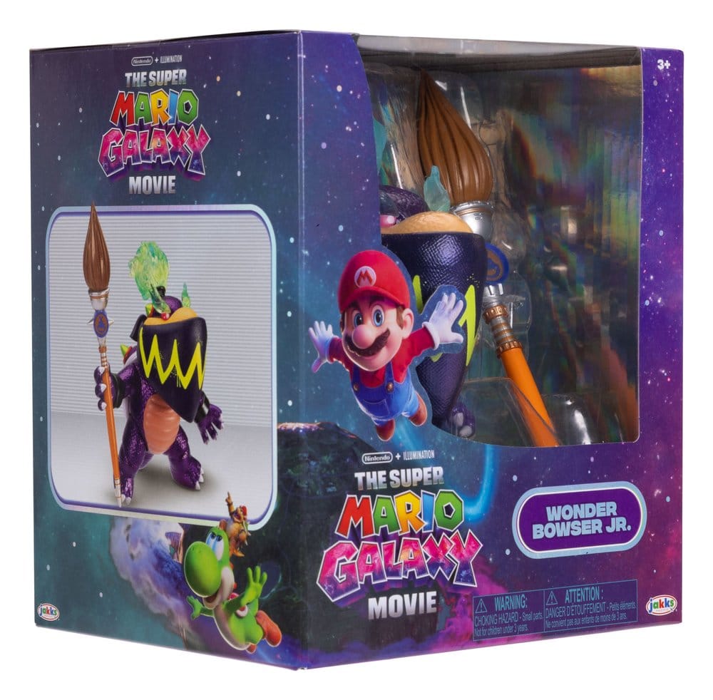 Der Super Mario Galaxy Film Actionfigur Wonder Bowser Jr. 13 cm Image 5