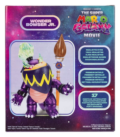 Der Super Mario Galaxy Film Actionfigur Wonder Bowser Jr. 13 cm Image 6