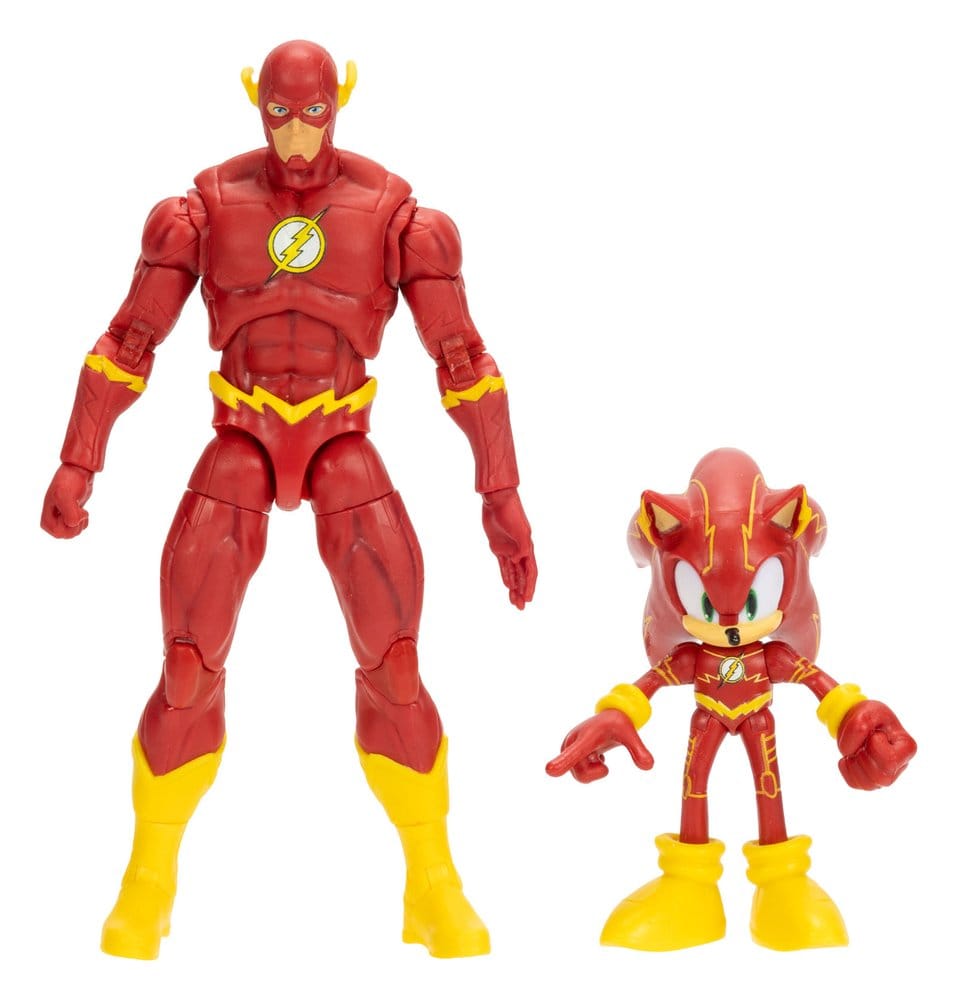 DC x Sonic - The Hedgehog Actionfiguen 2er-Pack Wave 4 Sortiment (6) Image 1