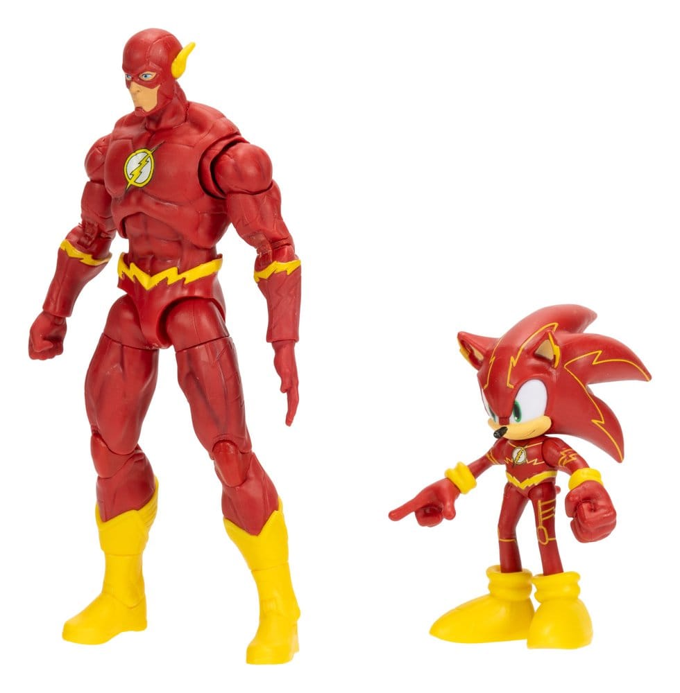 DC x Sonic - The Hedgehog Actionfiguen 2er-Pack Wave 4 Sortiment (6) Image 2