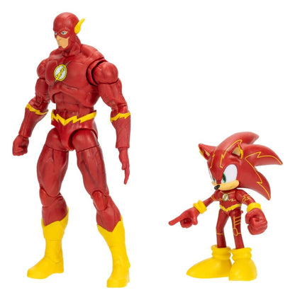 DC x Sonic - The Hedgehog Actionfiguen 2er-Pack Wave 4 Sortiment (6) Image 2
