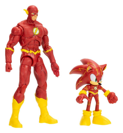 DC x Sonic - The Hedgehog Actionfiguen 2er-Pack Wave 4 Sortiment (6) Image 3