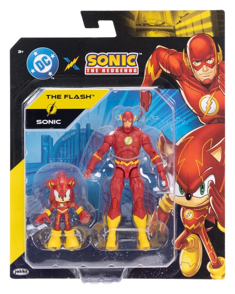 DC x Sonic - The Hedgehog Actionfiguen 2er-Pack Wave 4 Sortiment (6) Image 6