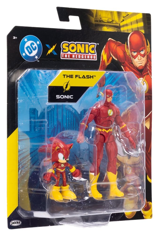 DC x Sonic - The Hedgehog Actionfiguen 2er-Pack Wave 4 Sortiment (6) Image 7
