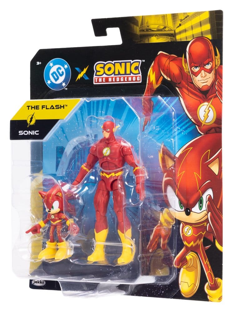 DC x Sonic - The Hedgehog Actionfiguen 2er-Pack Wave 4 Sortiment (6) Image 8