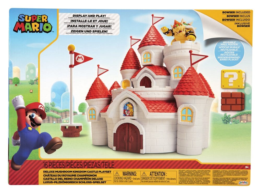 World of Nintendo Spielset Super Mario Pilz-Palast Image 4