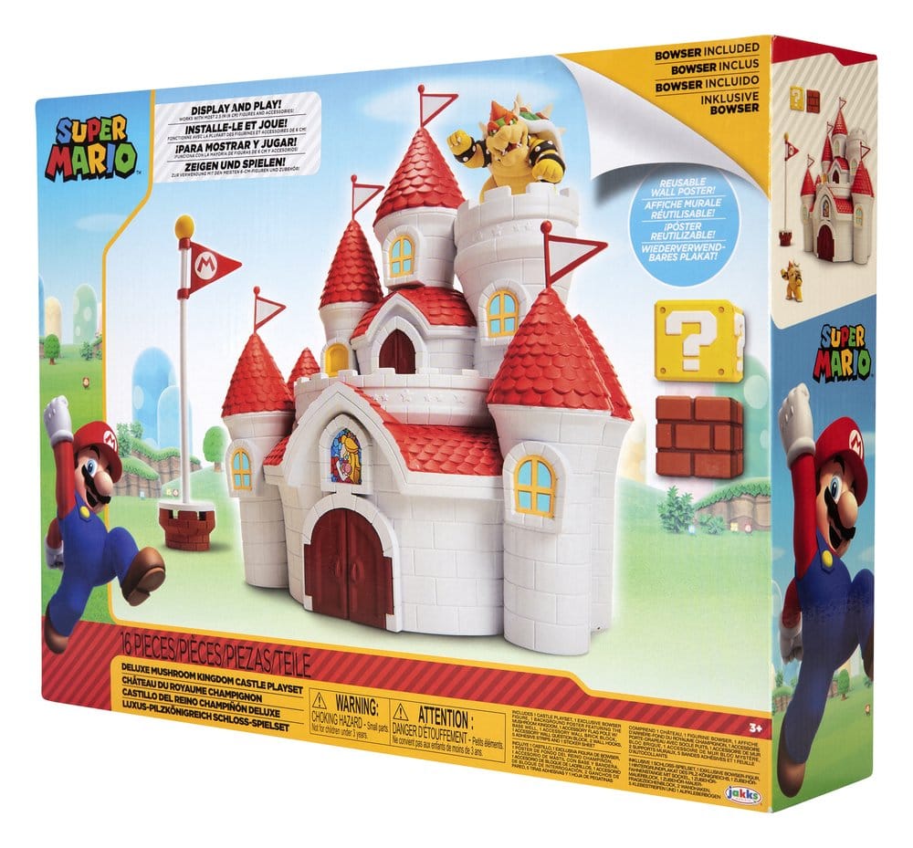 World of Nintendo Spielset Super Mario Pilz-Palast Image 5