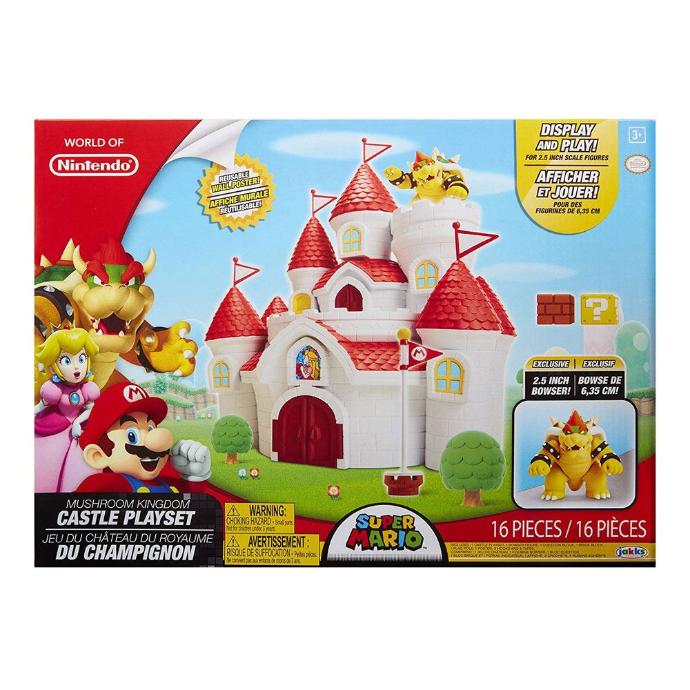 World of Nintendo Spielset Super Mario Pilz-Palast Image 5