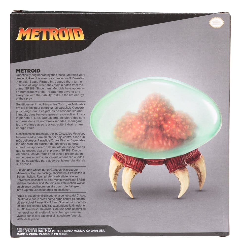 World of Nintendo Metroid Prime Actionfigur Metroid 15 cm Image 8