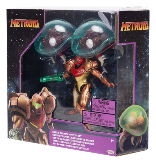 World of Nintendo Metroid Minifiguren 3er-Pack Samus Bounty Hunter 6 cm Image 2