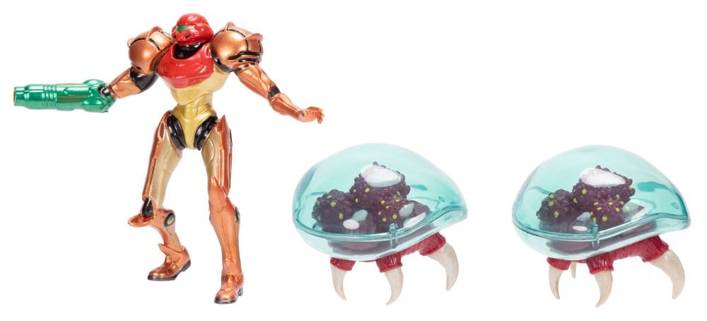 World of Nintendo Metroid Minifiguren 3er-Pack Samus Bounty Hunter 6 cm Image 6