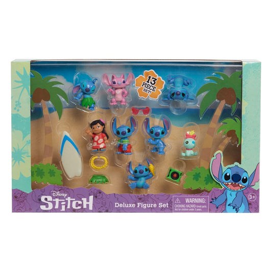 Lilo & Stitch Minifiguren 8er-Pack Stitch Deluxe Figure Set 7 cm Image 2