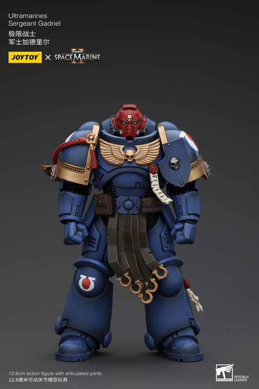 Warhammer 40k Actionfigur 1/18 Uitramarines Sergeant Gadriel 13 cm Image 1