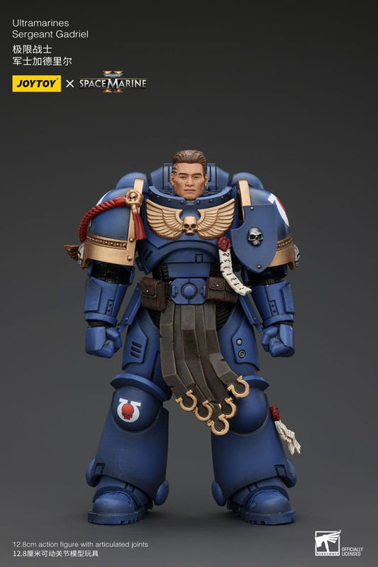 Warhammer 40k Actionfigur 1/18 Uitramarines Sergeant Gadriel 13 cm Image 2
