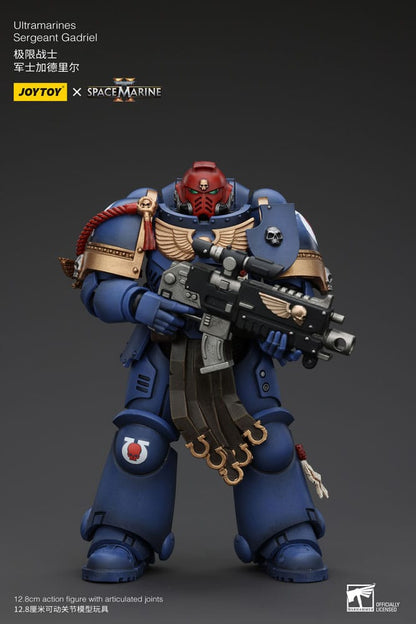 Warhammer 40k Actionfigur 1/18 Uitramarines Sergeant Gadriel 13 cm Image 3