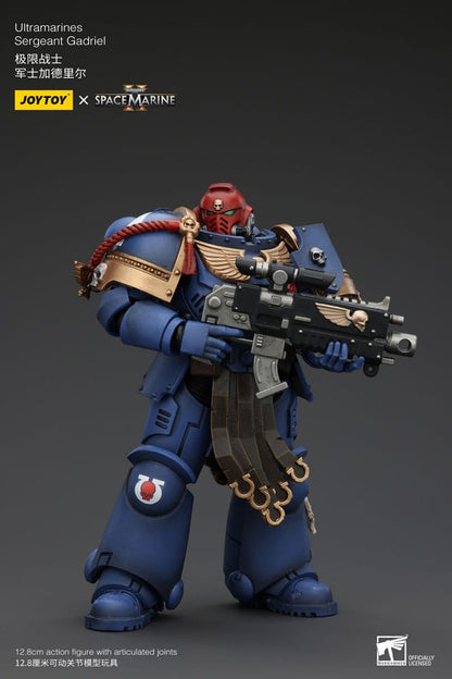 Warhammer 40k Actionfigur 1/18 Uitramarines Sergeant Gadriel 13 cm Image 5