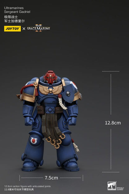 Warhammer 40k Actionfigur 1/18 Uitramarines Sergeant Gadriel 13 cm Image 10