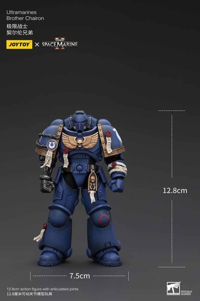 Warhammer 40k Actionfigur 1/18 Uitramarines Brother Chairon 13 cm Image 10