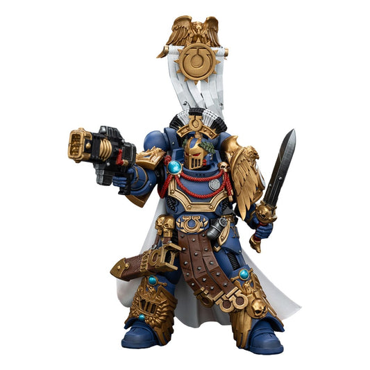 Warhammer The Horus Heresy Actionfigur 1/18 Ultramarines Legion Praetor with Power Sword and Volkite Serpenta 20 cm Image 1