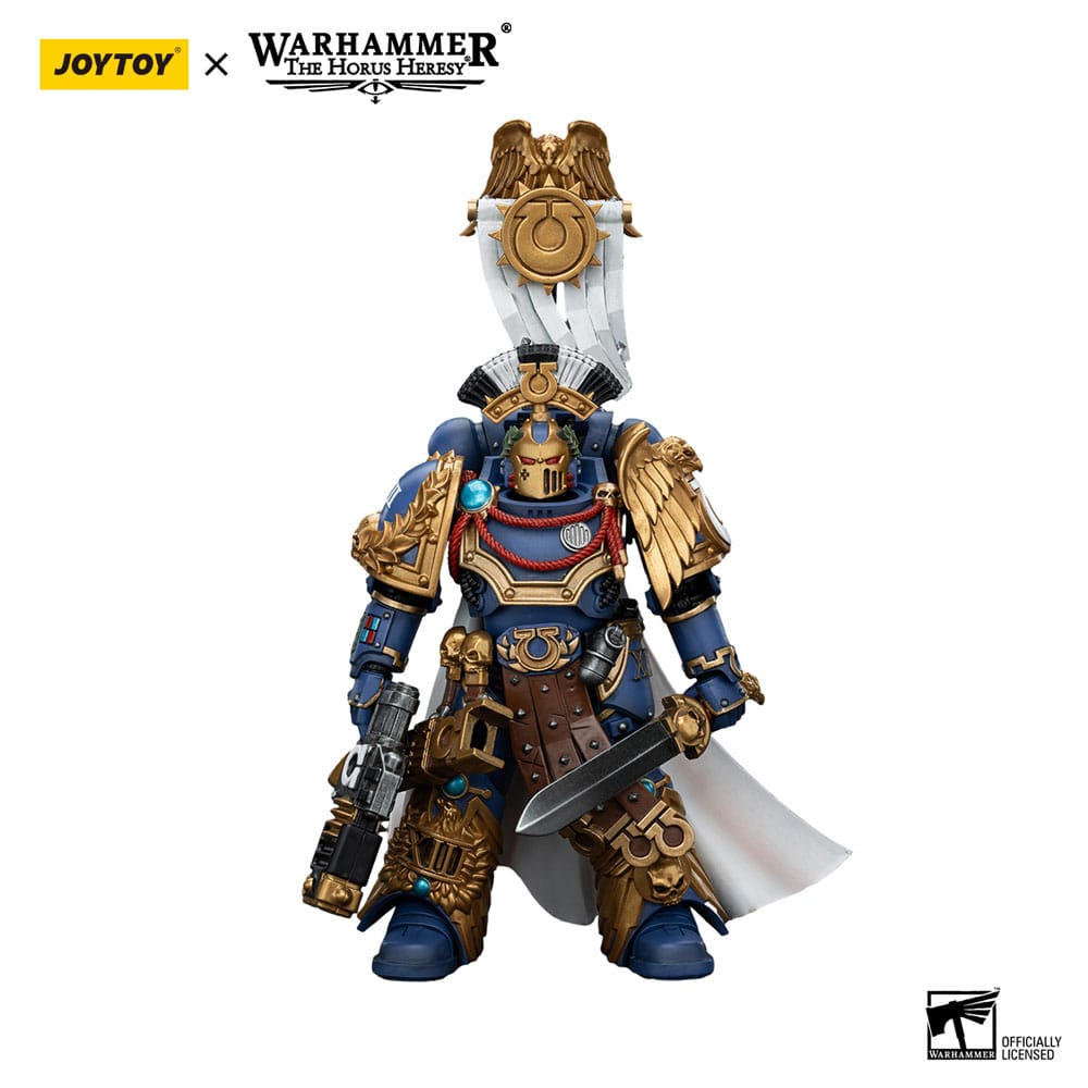 Warhammer The Horus Heresy Actionfigur 1/18 Ultramarines Legion Praetor with Power Sword and Volkite Serpenta 20 cm Image 11