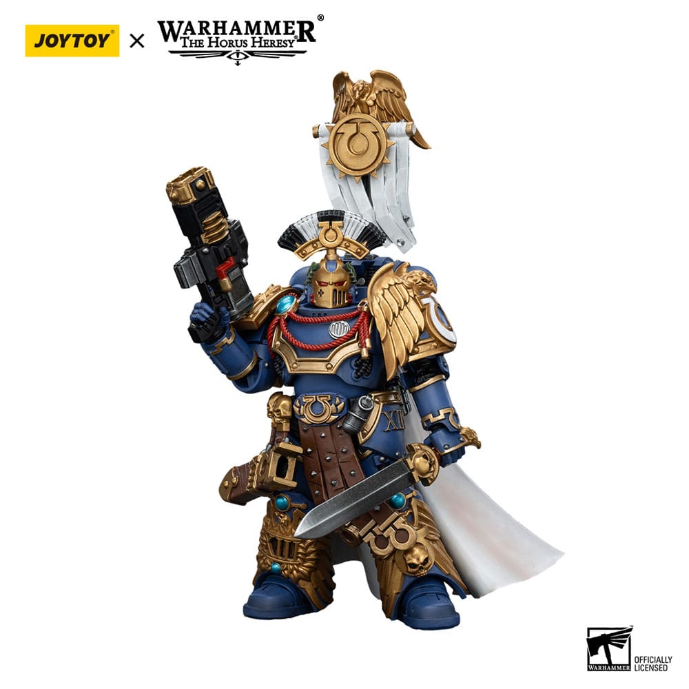 Warhammer The Horus Heresy Actionfigur 1/18 Ultramarines Legion Praetor with Power Sword and Volkite Serpenta 20 cm Image 13