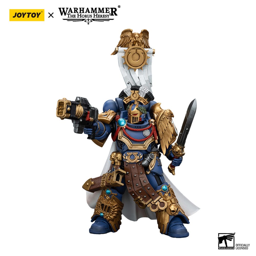 Warhammer The Horus Heresy Actionfigur 1/18 Ultramarines Legion Praetor with Power Sword and Volkite Serpenta 20 cm Image 14