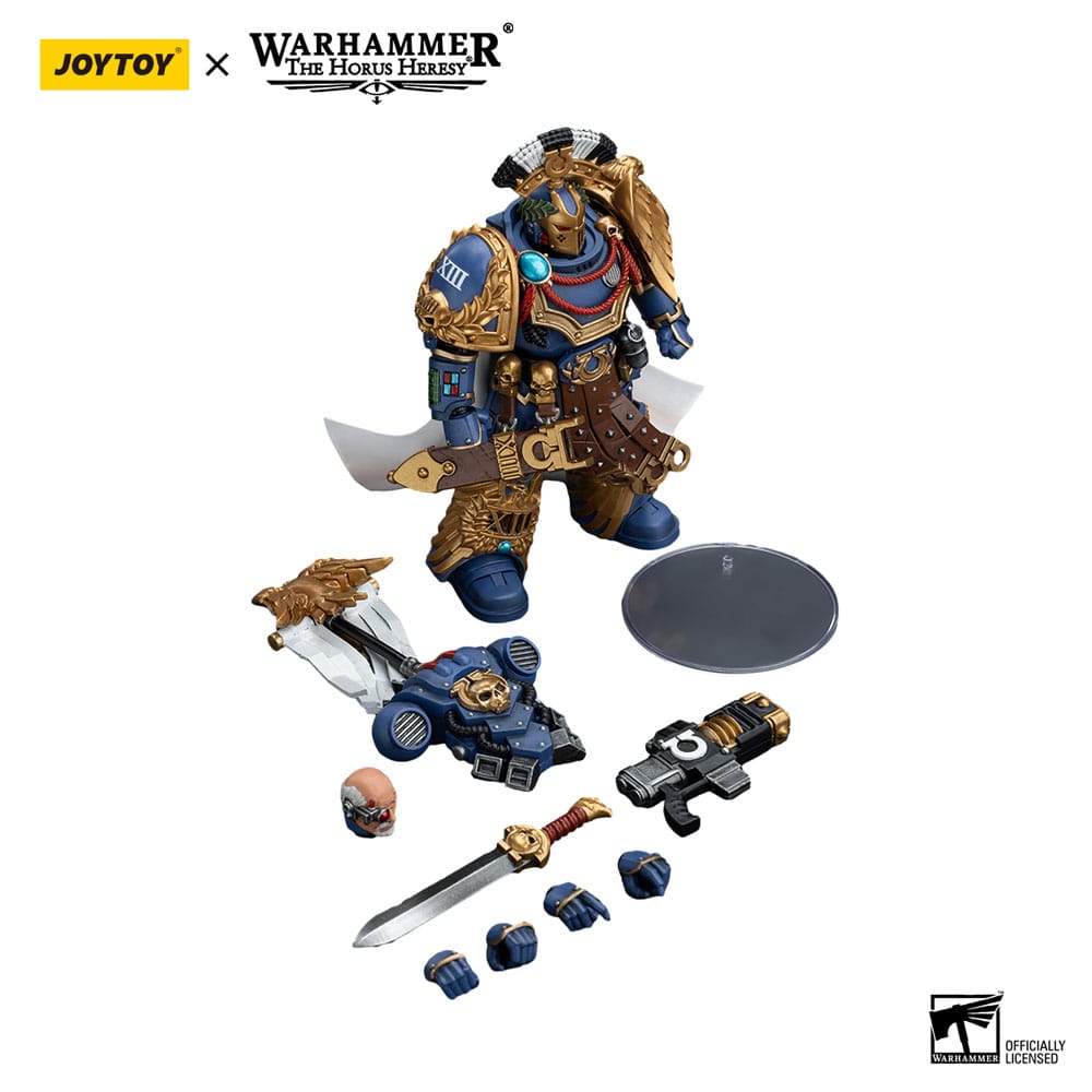 Warhammer The Horus Heresy Actionfigur 1/18 Ultramarines Legion Praetor with Power Sword and Volkite Serpenta 20 cm Image 15