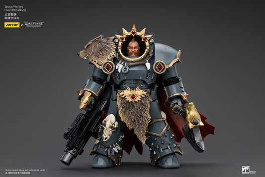 Warhammer The Horus Heresy Actionfigur 1/18 Space Wolves Hvarl Red-Blade 14 cm Image 1
