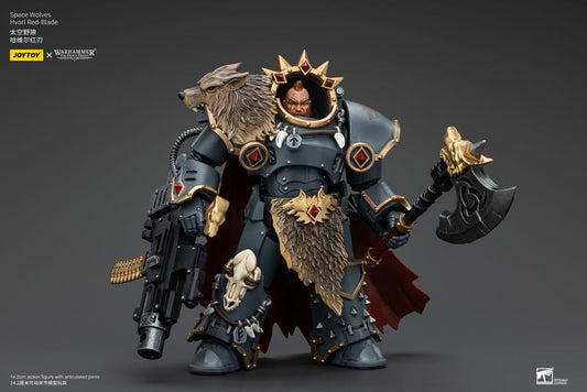 Warhammer The Horus Heresy Actionfigur 1/18 Space Wolves Hvarl Red-Blade 14 cm Image 2