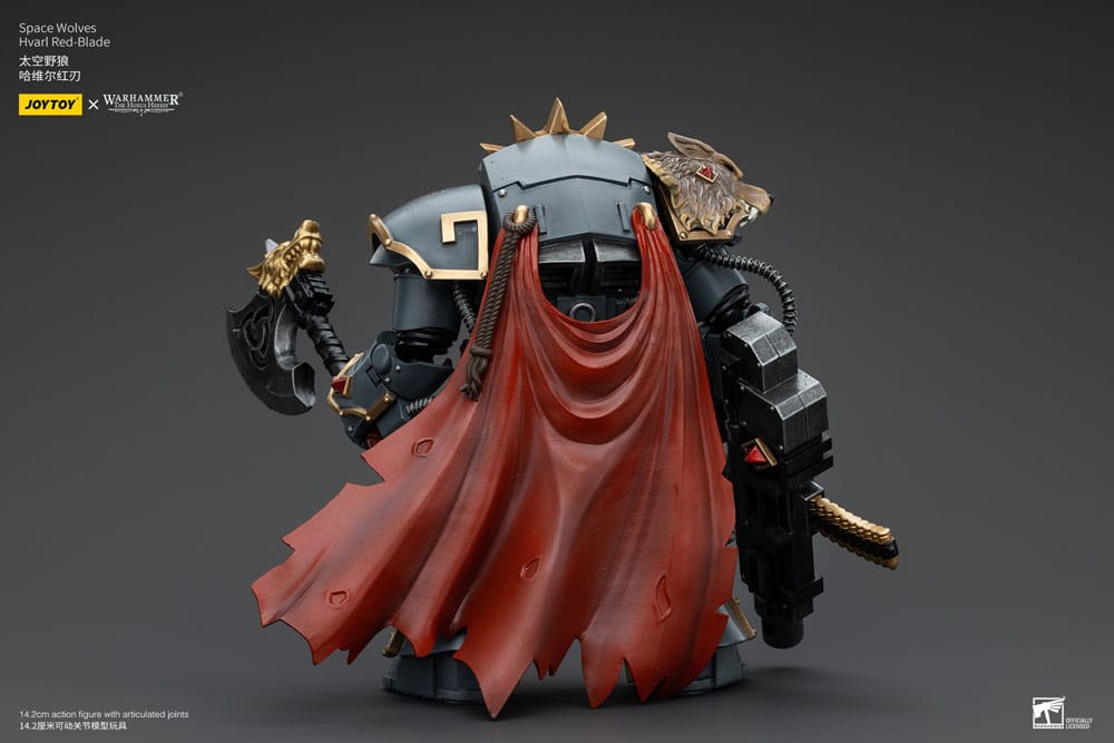 Warhammer The Horus Heresy Actionfigur 1/18 Space Wolves Hvarl Red-Blade 14 cm Image 3