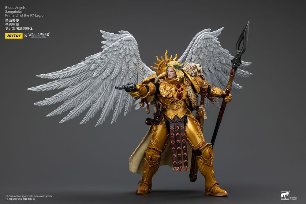 Warhammer The Horus Heresy Actionfigur 1/18 Blood Angels Sanguinius Primarch of the IXth Legion 19 cm Image 2