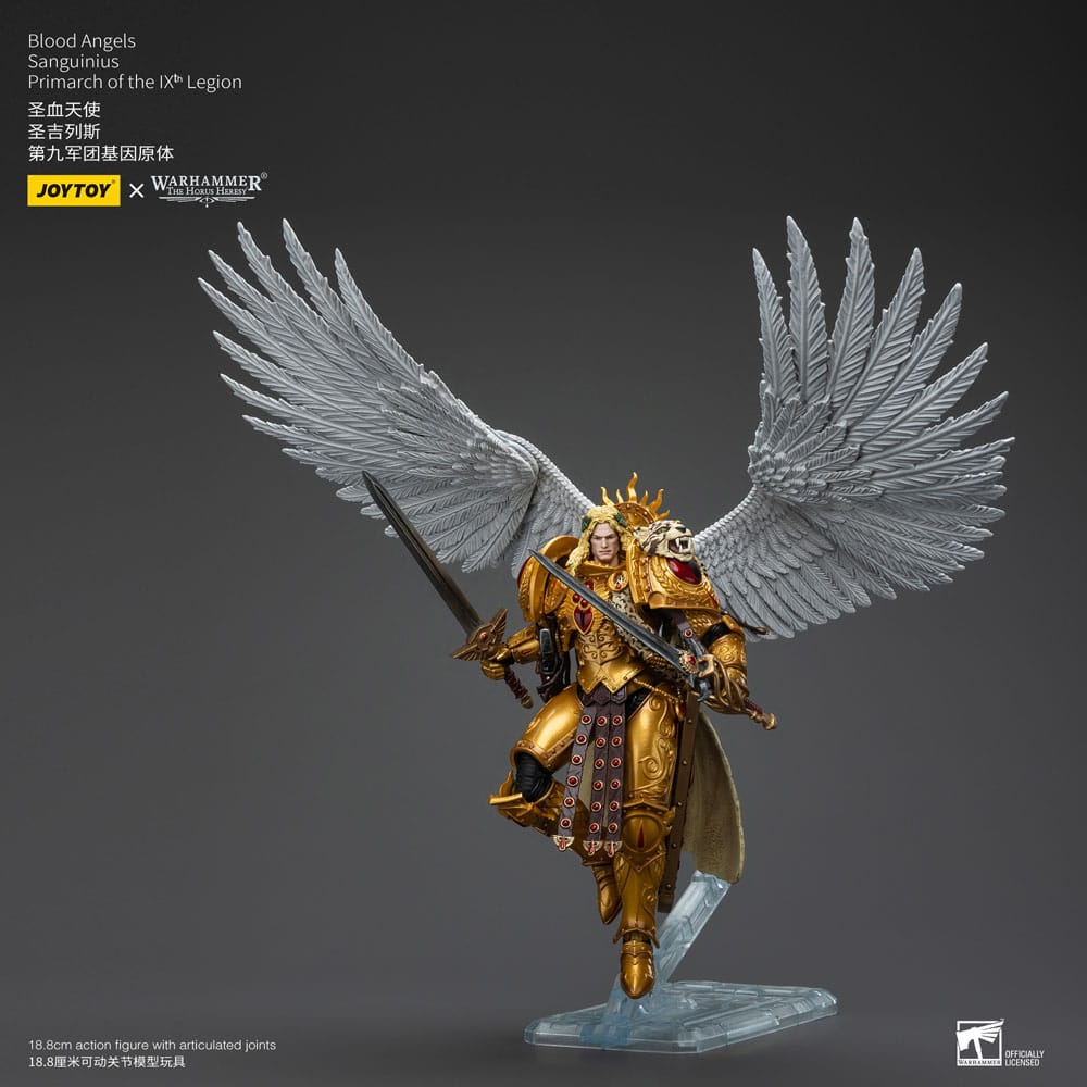 Warhammer The Horus Heresy Actionfigur 1/18 Blood Angels Sanguinius Primarch of the IXth Legion 19 cm Image 3