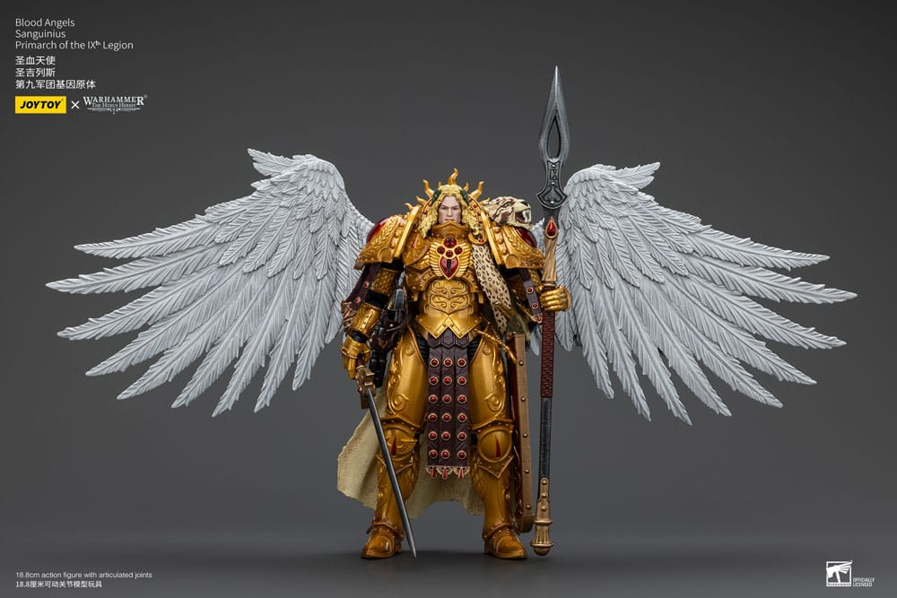 Warhammer The Horus Heresy Actionfigur 1/18 Blood Angels Sanguinius Primarch of the IXth Legion 19 cm Image 8